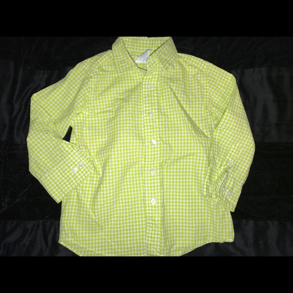 Crew Cuts Gingham Button Down